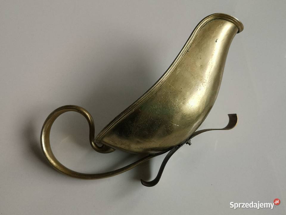 Czerpak na wodę z mosiądzu Antyk Toruń sprzedam