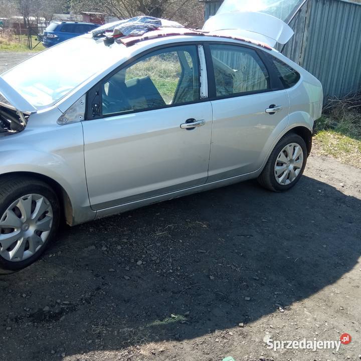 Drzwi lewe ford Focus MK2 polift 2010 srebrne 0 osobowe Szczecin