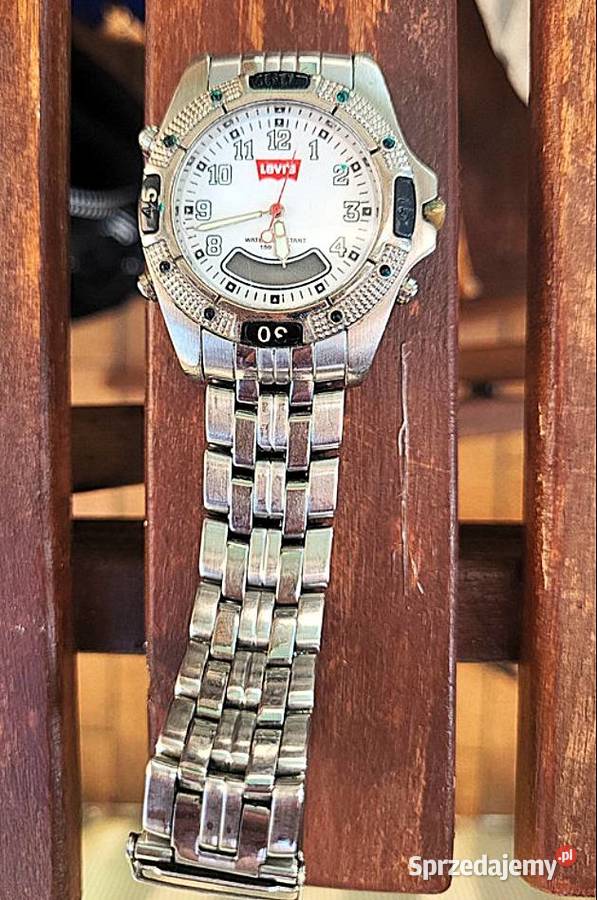 Przepiękny Zegarek Kultowej Marki Levis Strauss Poraj