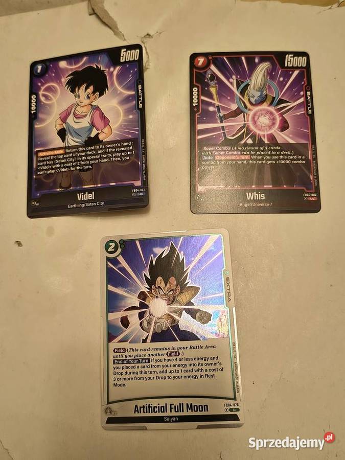 fana Dragon Ball Koszulka 12 Kart Dragon Ball Super mazowieckie