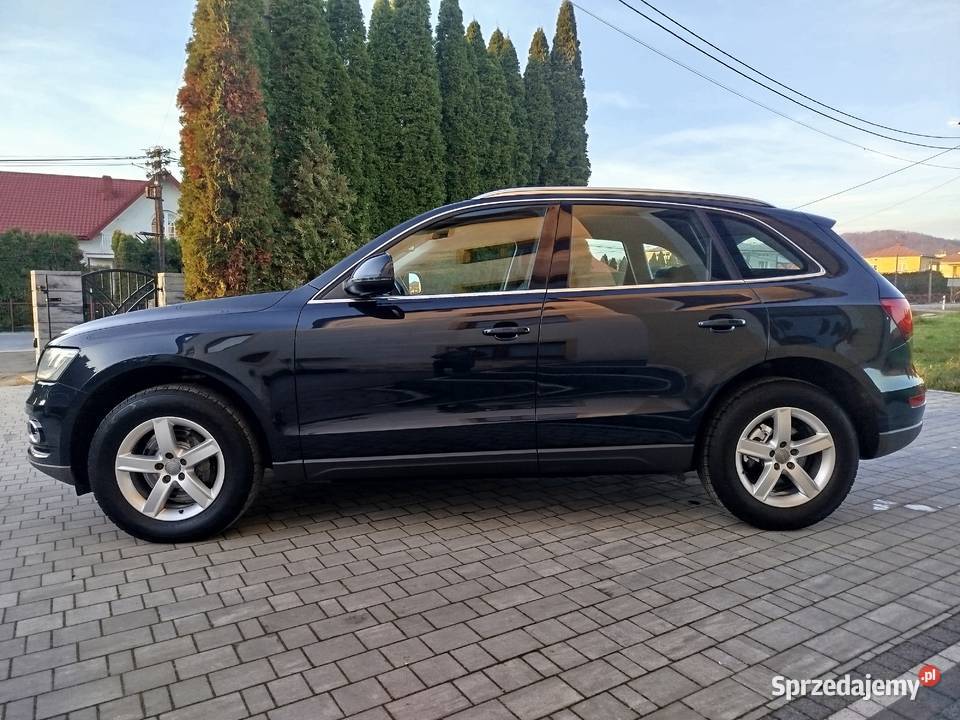 audi q5 20 tdi 177 quattro 4x4 sline skóra diesel Grabownica Starzeńska