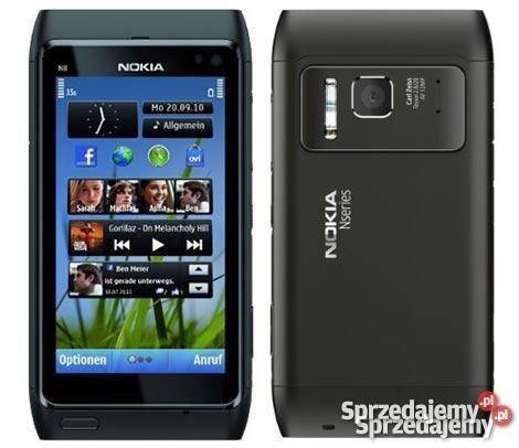 Nokia N8 Dark Grey 24 M ORANGE sprzedam