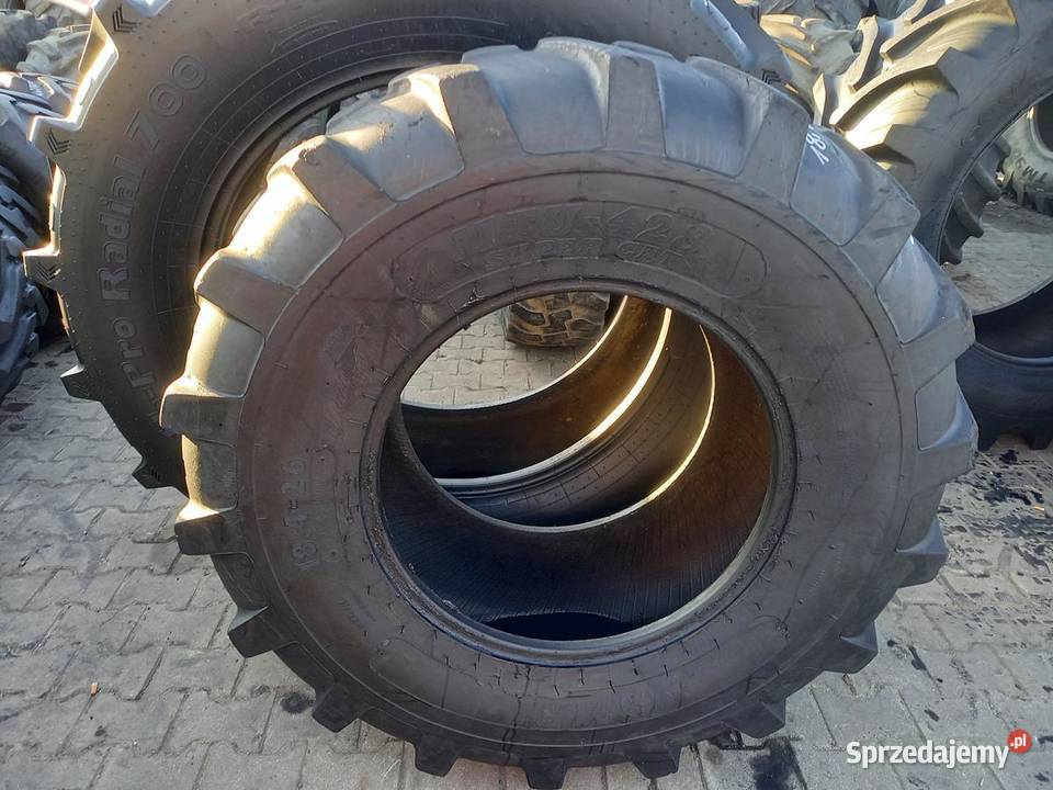 Opona używana przemysłowa 18426 184R26 MRL TUTU Zaścianki