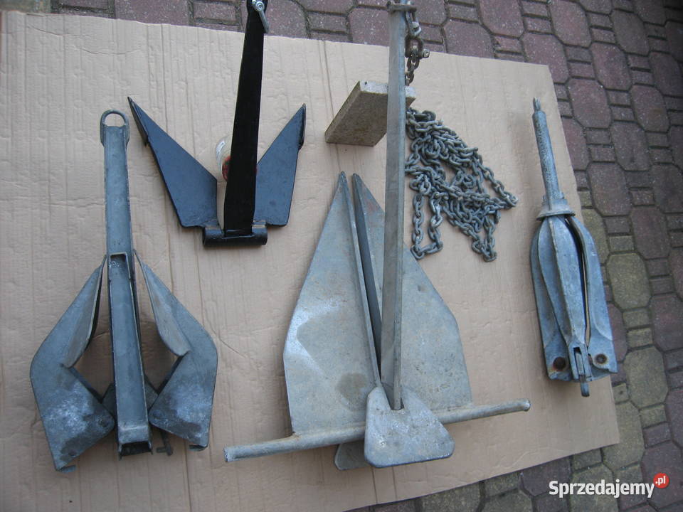 Kotwice do łódki Szczecin sprzedam