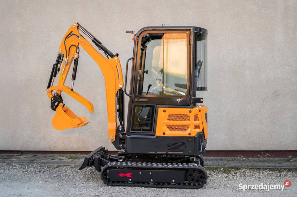 18002000 Minikoparka 18t 2t silnik KUBOTA Blok Dobryszyce