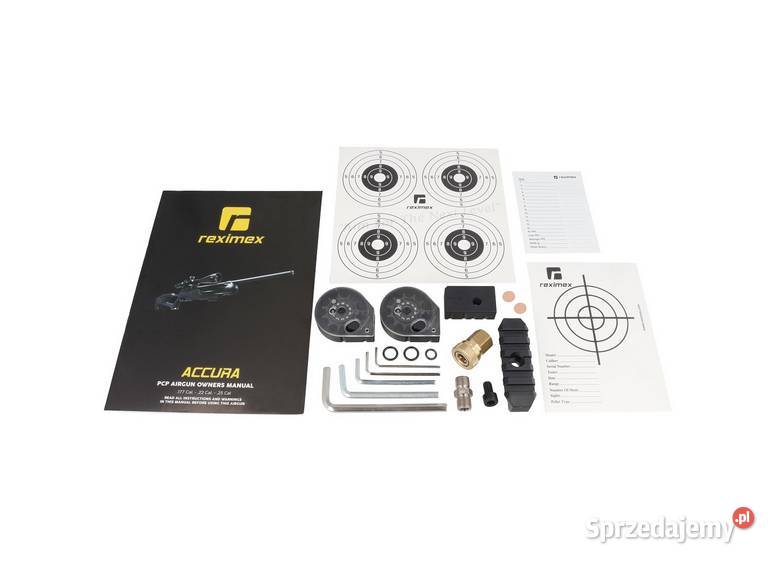 Wiatrówka PCP Reximex Accura W z tłumikiem 45 mm sprzedam