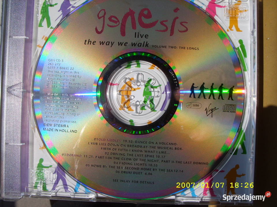 ROCH plyta CD GENESIS LIVETHE WAY WE Wołów sprzedam