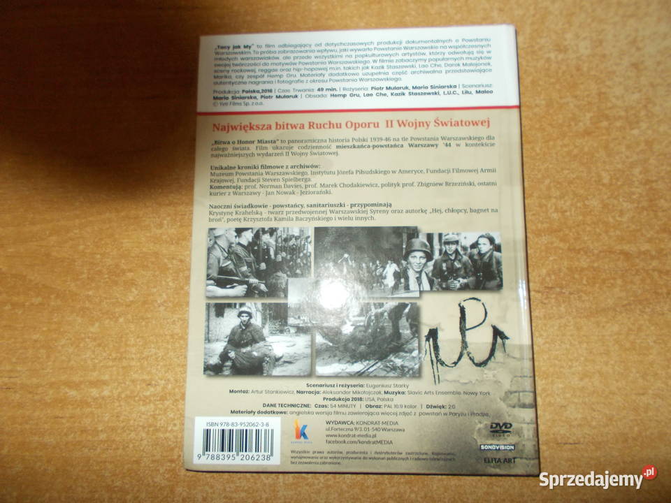 Bitwa o Honor Miasta film DVD Głubczyce