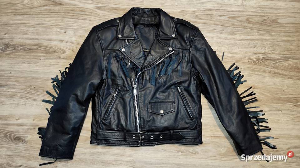 Ramoneska Kurtka Motocyklowa Skórzana L pomorskie Gdańsk