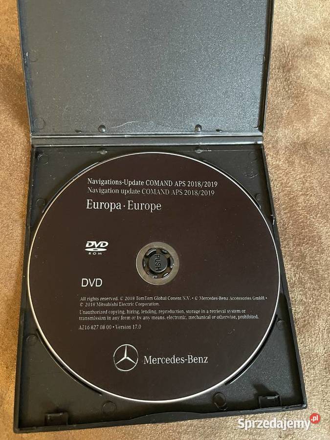 Aktualizacja mapy NTG3 DVD MercedesBenz W221 Nawigacje GPS Sieradz
