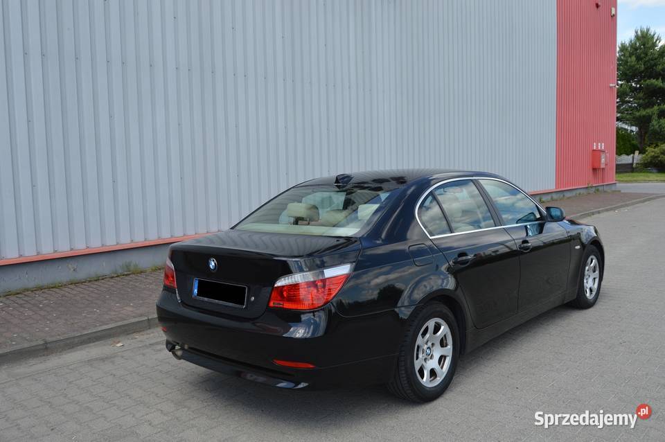 BMW E60 520d M47 niski przebieg salon Seria 5 Długołęka