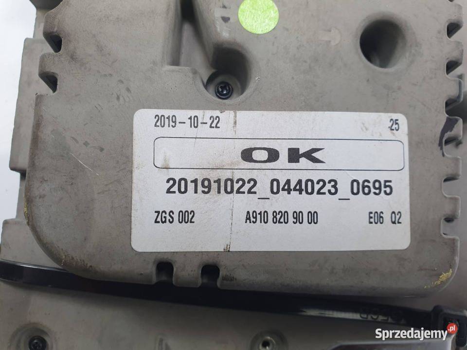 WYŚWIETLACZ PANEL MERCEDES SPRINTER 314 910 Pozostałe Części samochodowe Lipno sprzedam