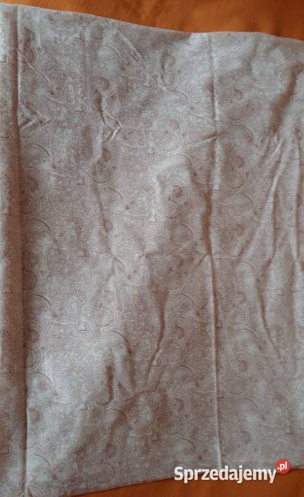 Firankazasłonka beżowa stylonowa 117x145 Łódź