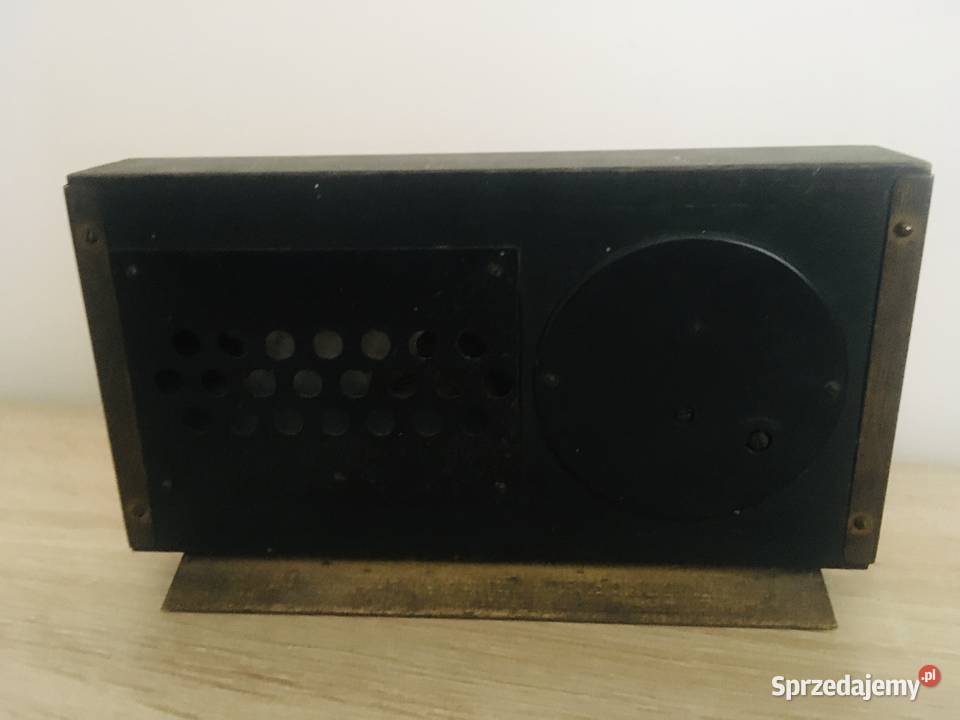 Zabytkowa stacja pogody Fischer barometr inny kolor