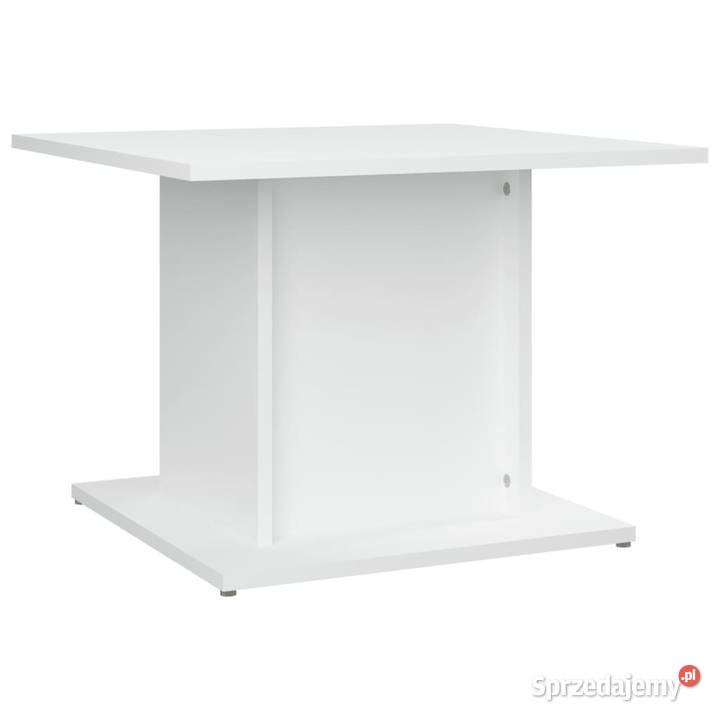 Stolik kawowy biały 555x555x40 materiał sprzedam