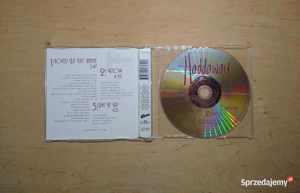 Haddaway Lover Be Thy Name pomorskie