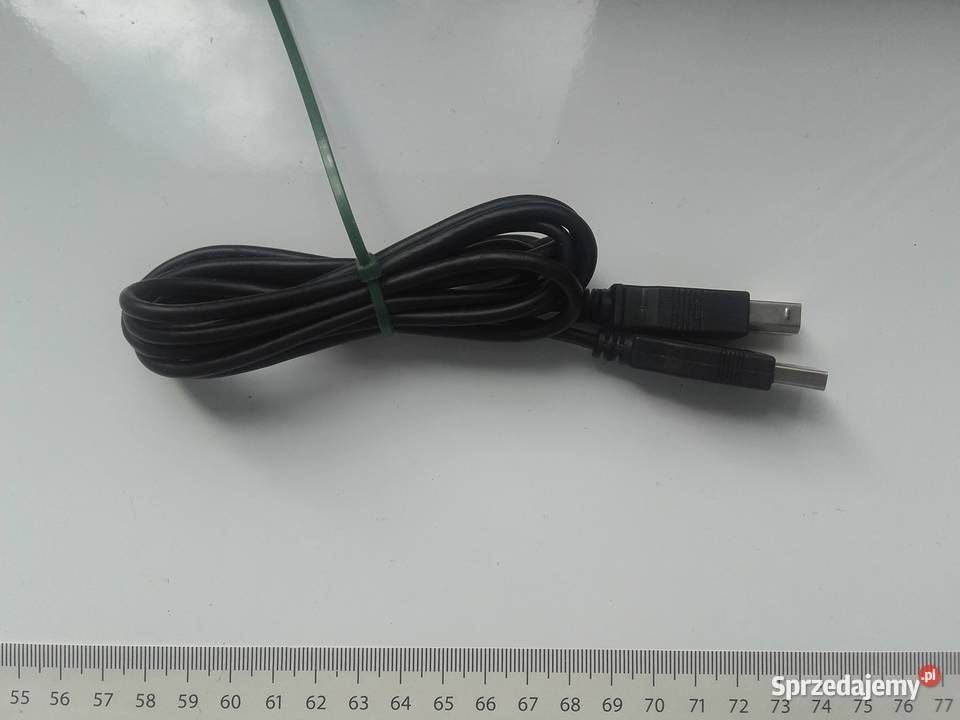 Kabel USB AB drukarka scaner itp 90 09m czarny Pozostałe Bydgoszcz
