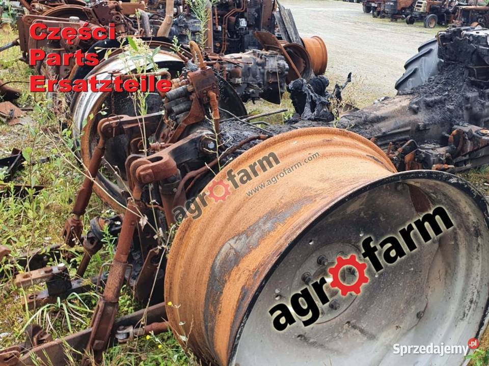 Massey Ferguson 6180 części skrzynia biegów oś