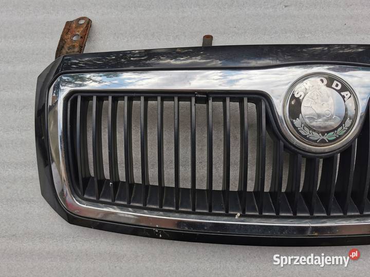 Atrapa Grill Kratka Skoda Fabia I 9910 Czarny Karoseria Wyszków