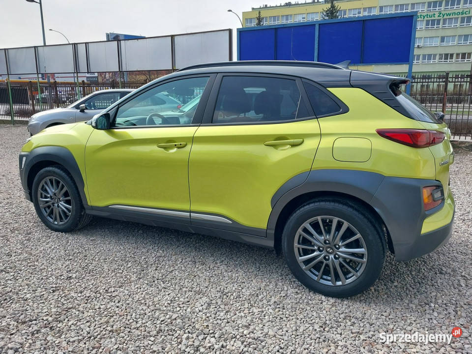 Hyundai Kona SALON 100 bezwypadkowy bogata ESP Kona Warszawa sprzedam