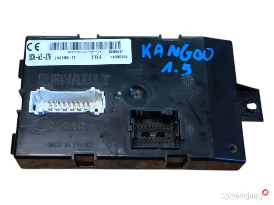Renault Kangoo I Lift Moduł sterownik UCHN2X76 Wyposażenie elektryczne świętokrzyskie Skarżysko-Kamienna