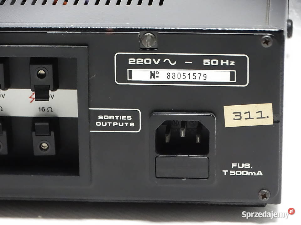 Wzmacniacz Bouyer AS 1035a Vintage Prearli Ampli Wzmacniacze i pokrewne Biłgoraj