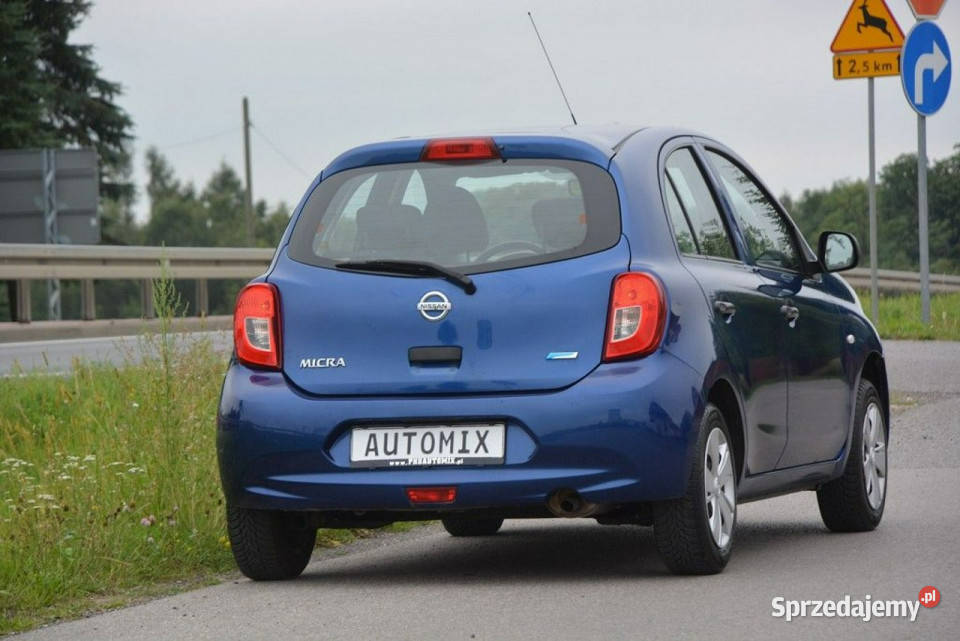 Nissan Micra 12 Benzyna Gaz klimatyzacja isofix Sędziszów Małopolski sprzedam