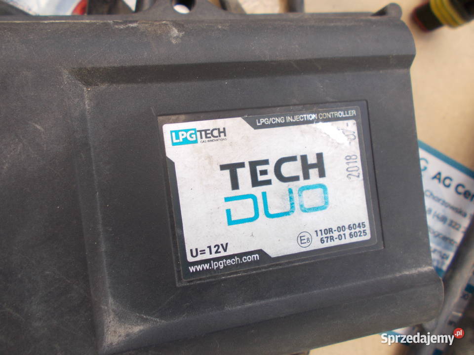 instalacja gazowa sekwencja LPG TECH DUO yeti osobowe Zamość
