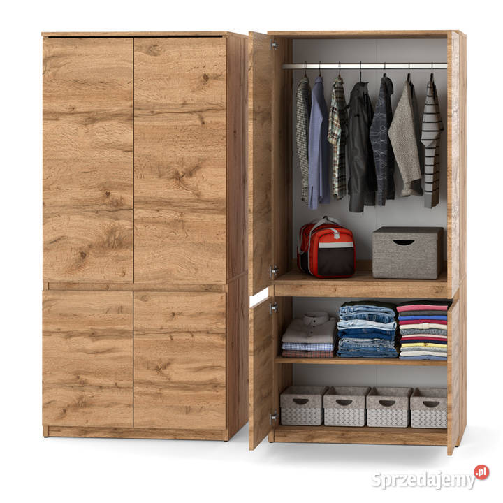Szafa Drewniana Do Sypialni Posti 80 Nowoczesna 80cm Elbląg sprzedam