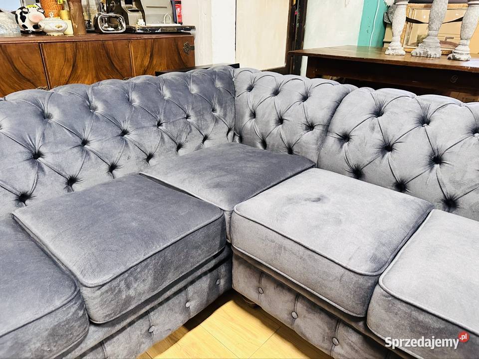 ROGÓWKA 2os KANAPA w stylu chesterfield Bydgoszcz
