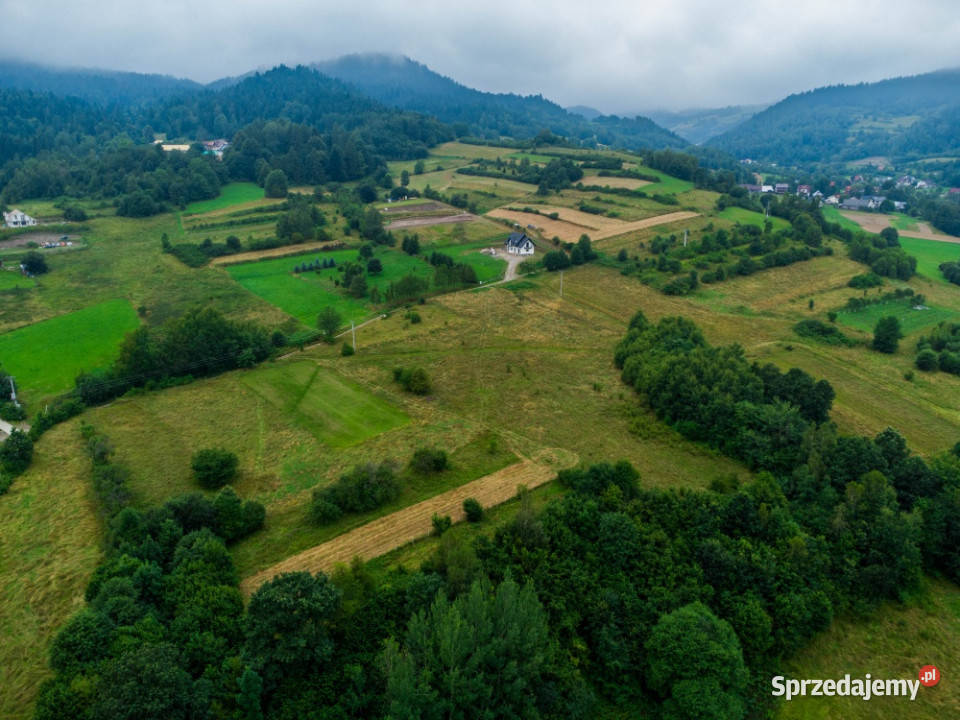 Sprzedam działkę budowlaną 1004m2 w górach Gm Kamienica
