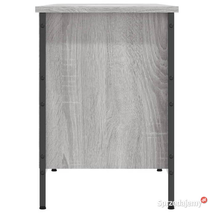 Szafka na buty szary dąb sonoma 131x35x50 Warszawa