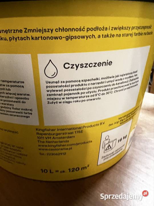 Farba podkladowa good home biala 10L Warszawa