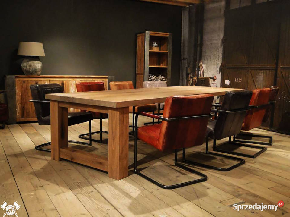 Stół drewniany industrialny MONTANA 180100 Jelcz-Laskowice sprzedam