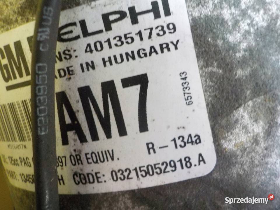 ASTRA K INSIGNIA 16 CDTI 16r B16DTH sprezarka Suków