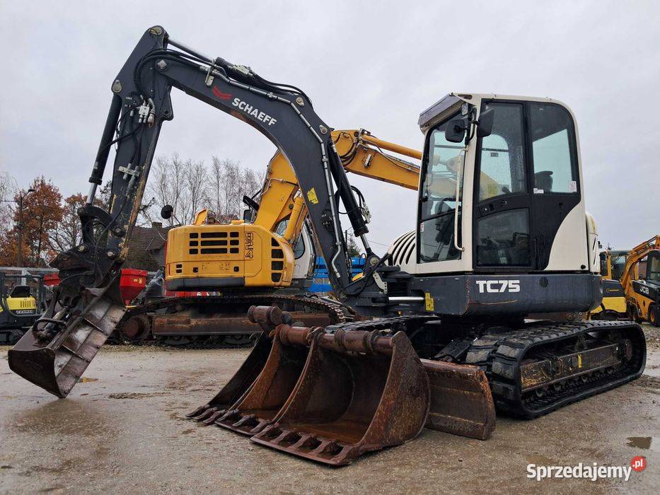 Minikoparka SCHAEFF TEREX TC 75 17r 75T volvo Biznes i Przemysł dolnośląskie Sułów sprzedam