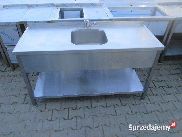 Zlew Gastronomiczny 1 Komorowy Z Blatem Roboczym Gastronomia wielkopolskie Ostrów Wielkopolski