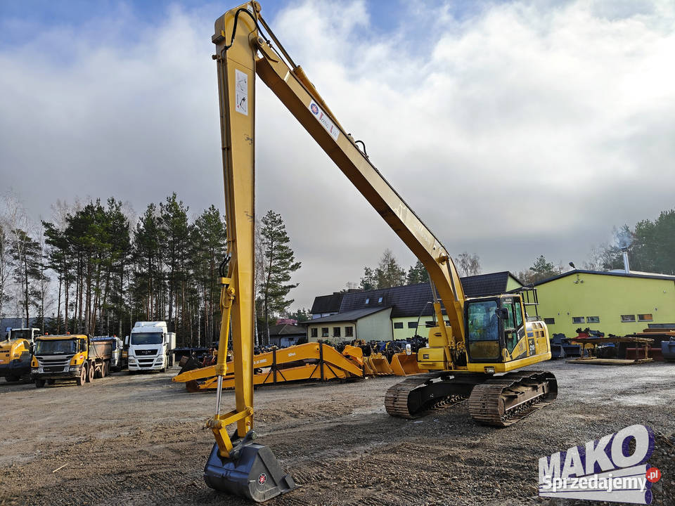Komatsu PC210LC10 Long Reach 167m 298000 PC210 Rok produkcji 2016 Koparki Ostrowiec Świętokrzyski