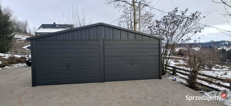 Garaż blaszany 4x6 5x5 6x6 Sprzedaż Milicz