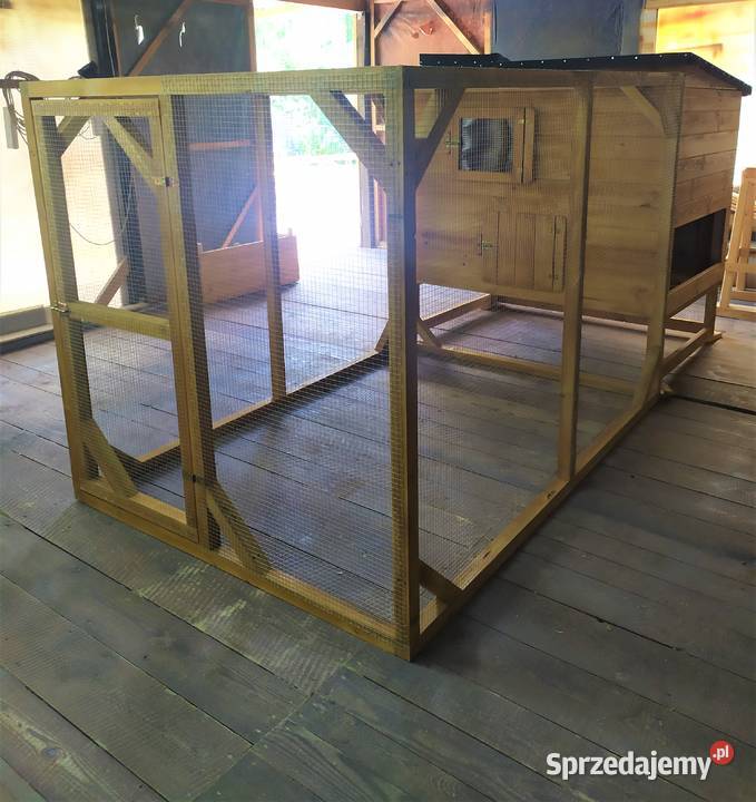 Mały kurnik LILIPUTEK z wolierą Akcesoria dla zwierząt