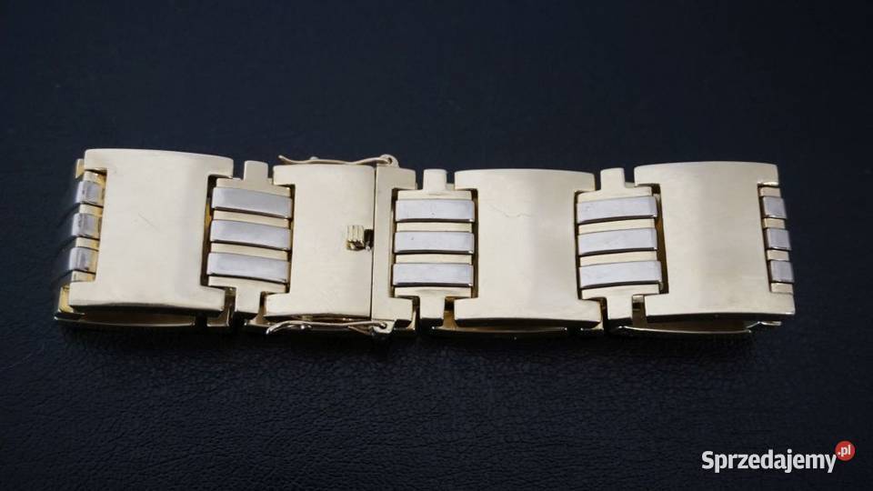 GRUBA SZEROKA BRANSOLETA 270G Warszawa