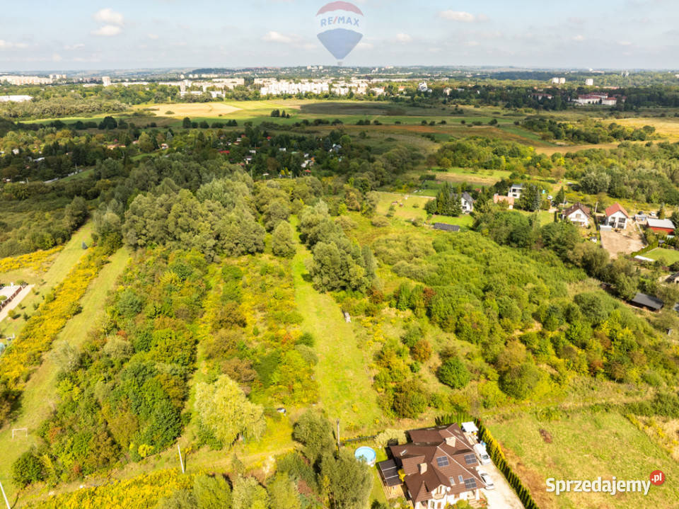 Działka 1290m2 3116m2 budowlana Czyżyny Kraków budowlana