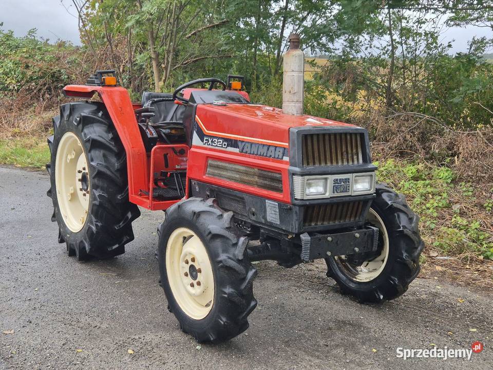 Traktorek traktor YANMAR FX32D 32 44 Wspomaganie Małuszyn