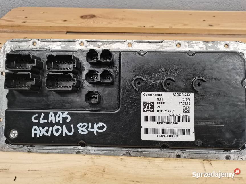 Claas Axion Cmatic Sterownik ZF 0501217431 wielkopolskie Wilkowo