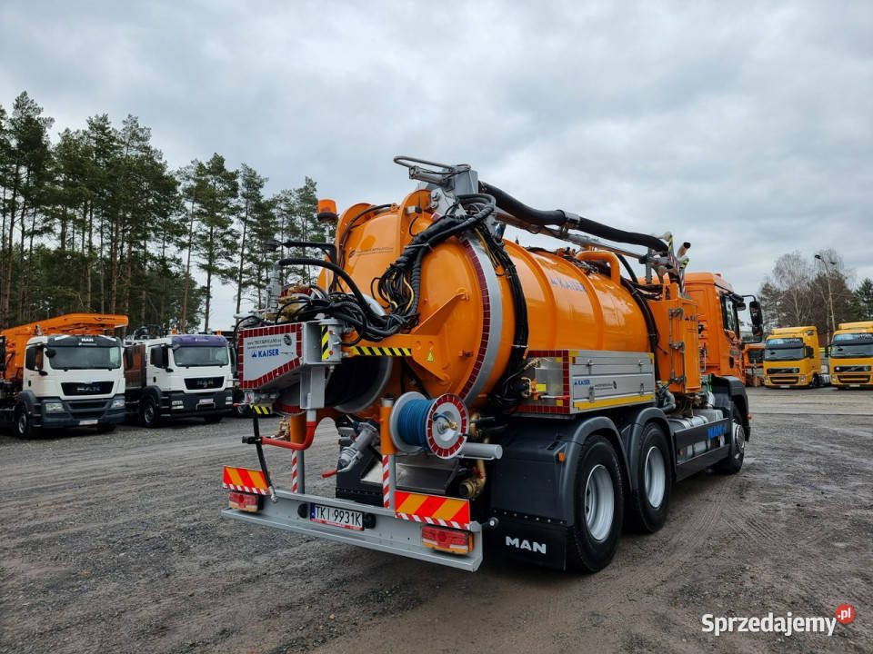 MAN KAISER WUKO RECYKLING DO CZYSZCZENIA KANAŁÓW Daleszyce