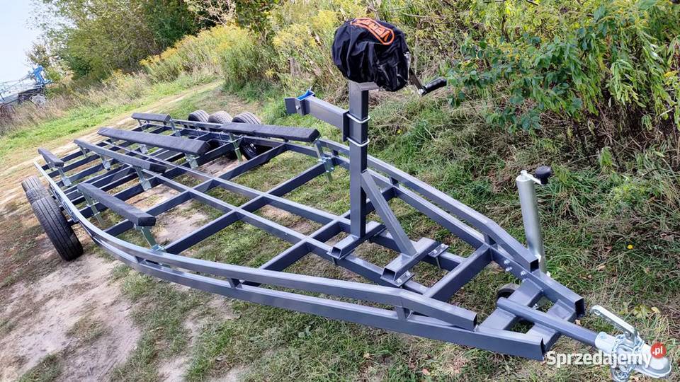 Przyczepa podłodziowa portowa trzyosiowa 9m 5dmc Wyszków