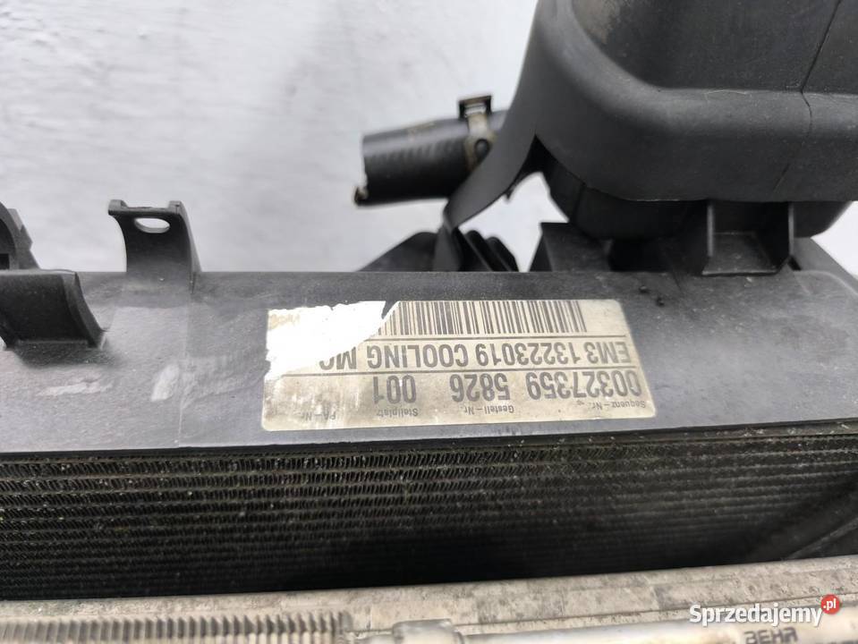 CHŁODNICA KOMPLET WENTYLATOR OPEL INSIGNIA A wielkopolskie sprzedam