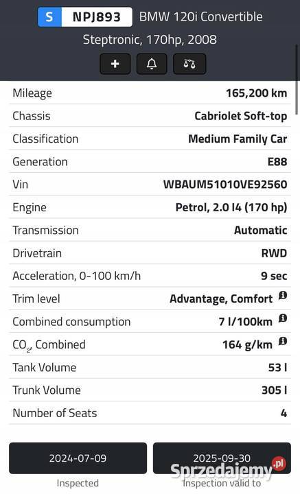 BMW E81 E82 E87 20 i AUTOMATYCZNA SKRZYNIA lubelskie Janów