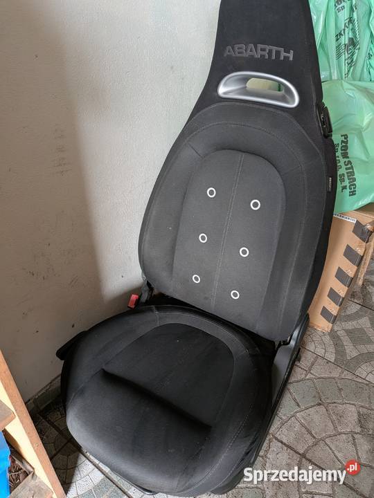 Fotele abarth 500 alcantara śląskie Rędziny