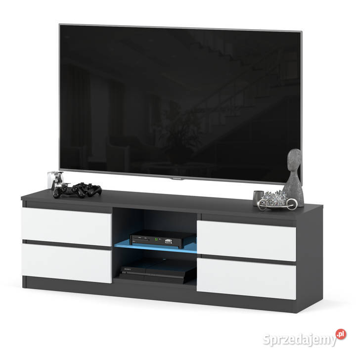Szafka Stolik Do Salonu Rtv Quattro 4 Szuflady 35cm RTV Elbląg